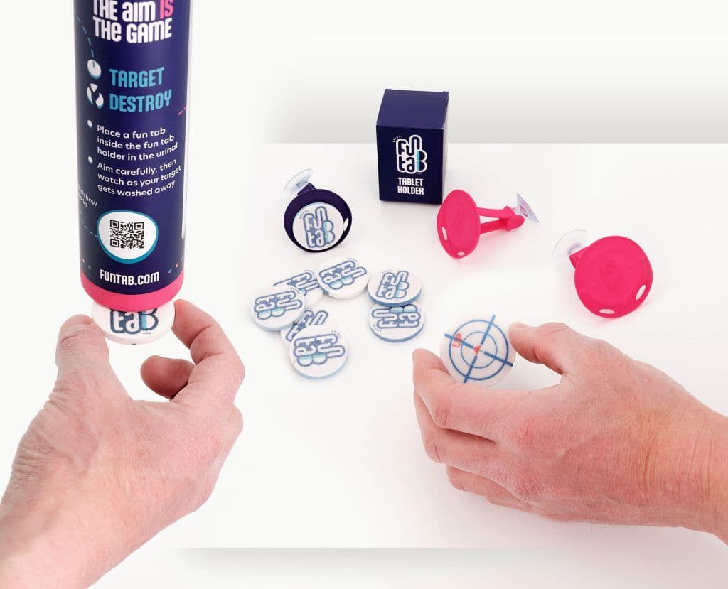 Tablethouder en dispenser